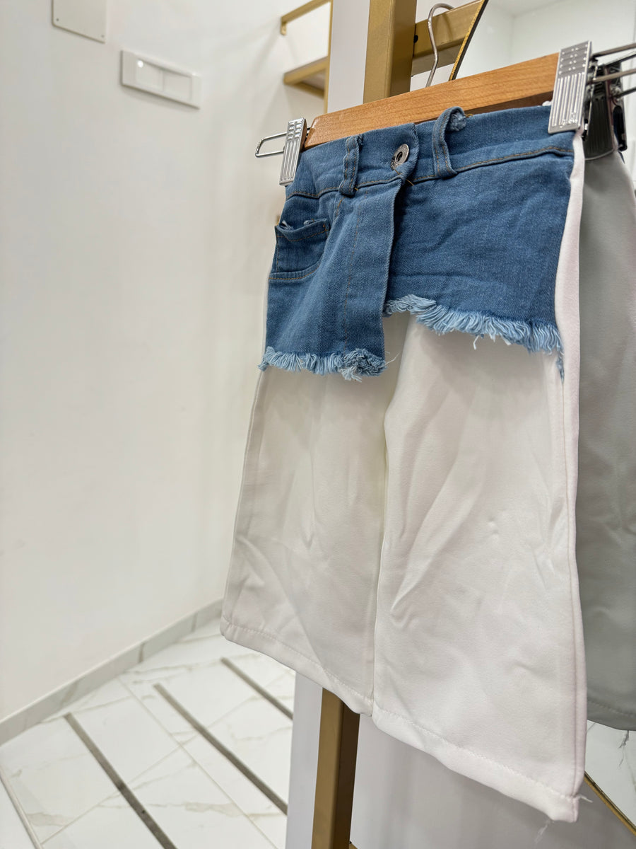 Jeans bicolor