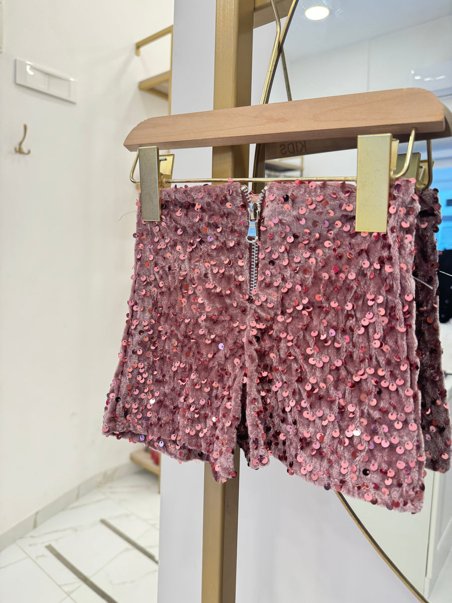 Pantaloncino paillettes