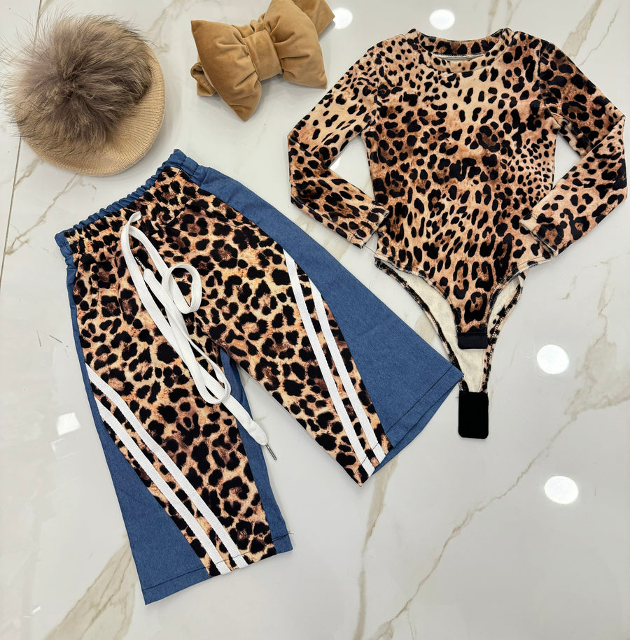 Pantalone & body animalier